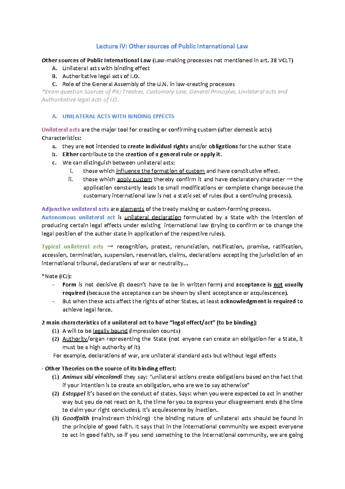 Lecture IV - Apunts 4 - Lecture IV: Other sources of Public ...