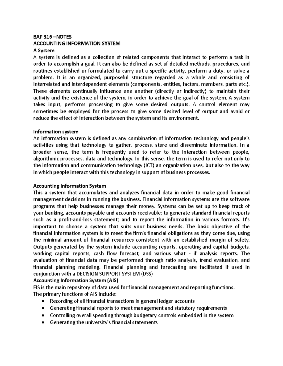 1648570766357 BAF 316 - Notes - BAF 316 – NOTES ACCOUNTING INFORMATION ...