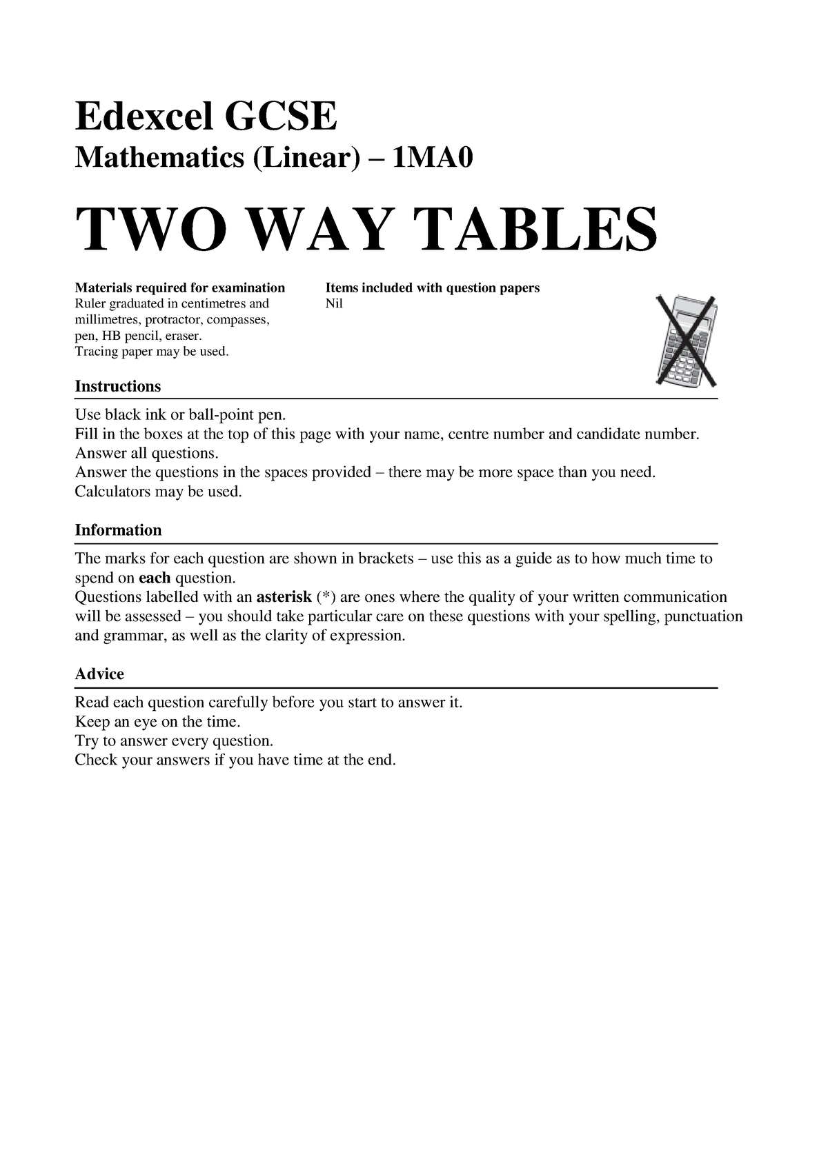 45-two-way-tables-assignment-4-edexcel-gcse-mathematics-linear