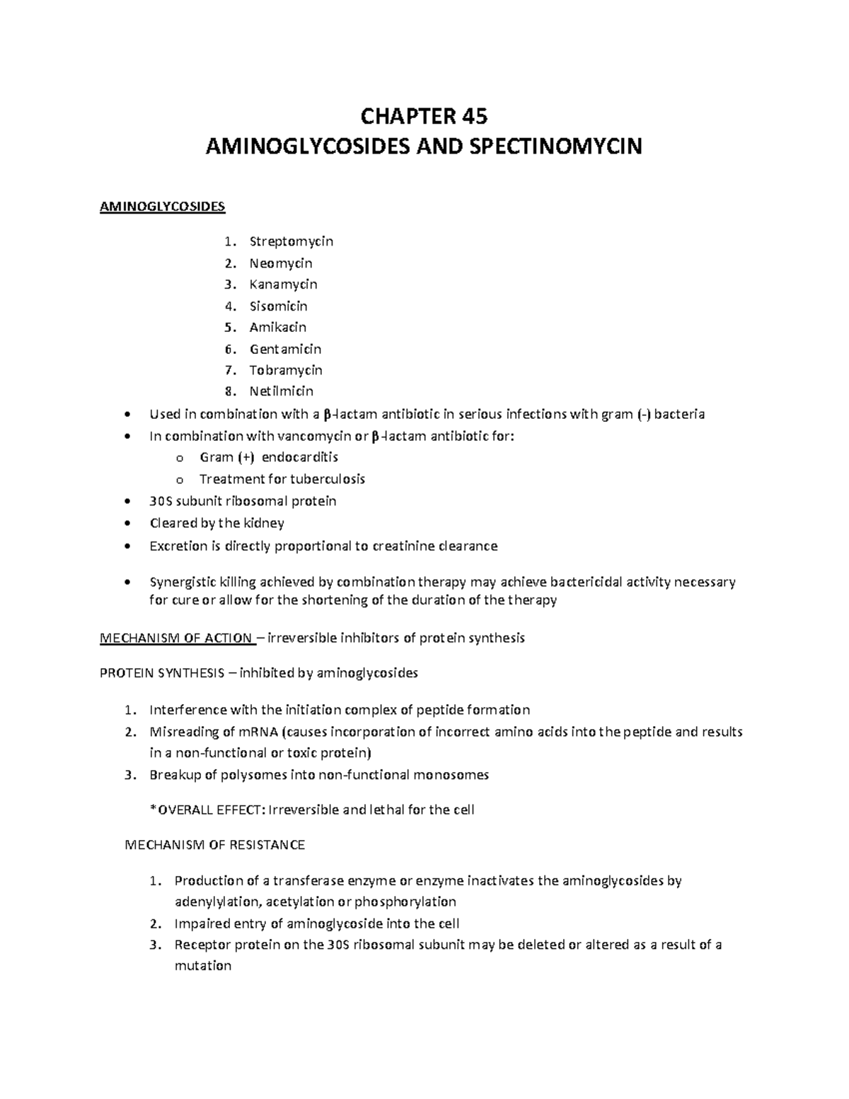 Chapter 45 Report Pharmacology Perspectives In Pharmacy Studocu