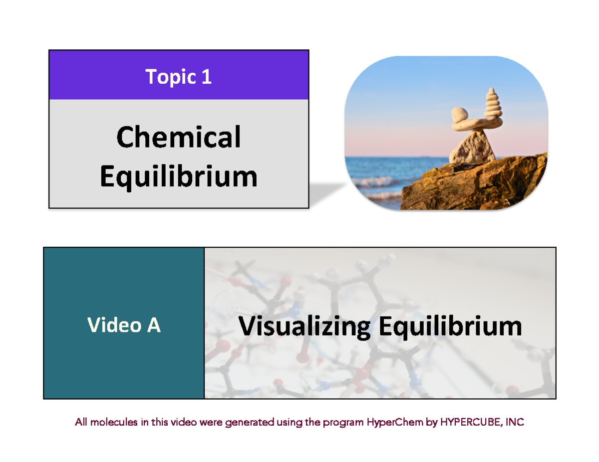 Unit 13 C2 Topic 1 - Chemical Equilibrium - Topic 1 Chemical ...