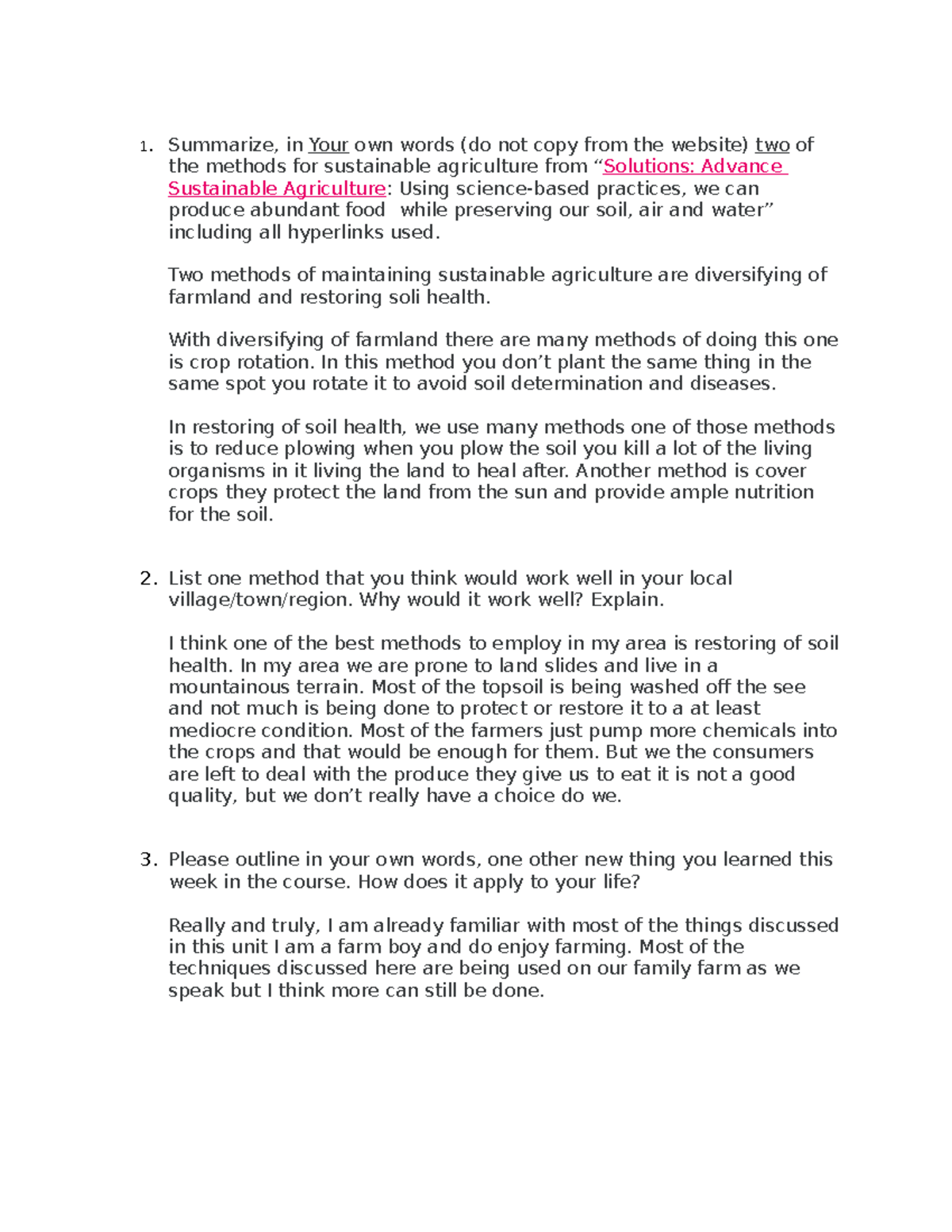 Learning journal - This is my work - 1101 - UoPeople - Studocu
