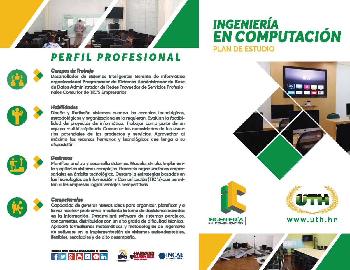 Brochure Ingenieria Computacion-2021 - Informatica Aplicada - Studocu