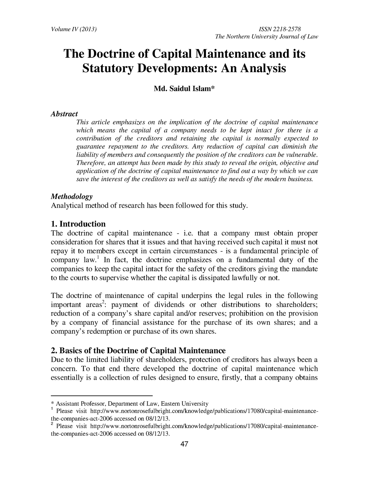 capital-maintenance-case-summary-volume-iv-2013-issn-2218-the