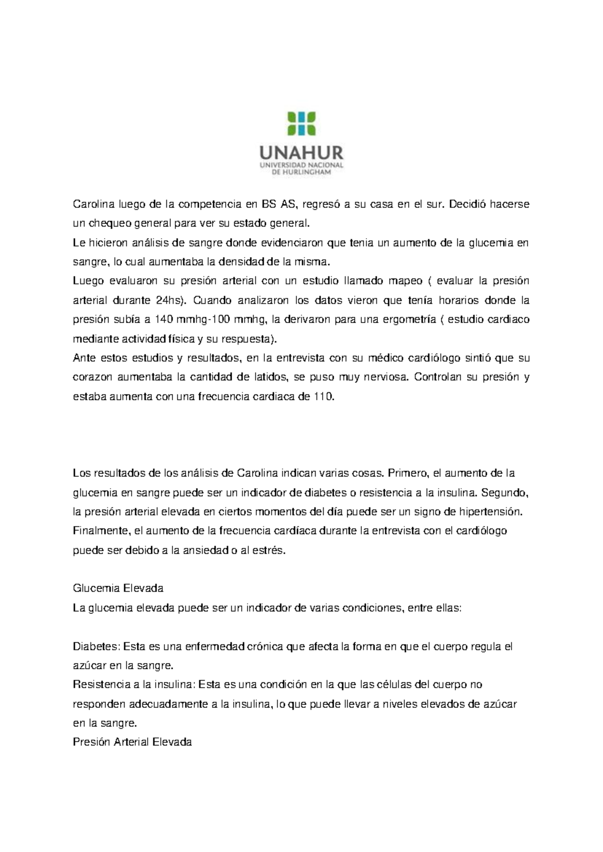 Caso Tarea Carolina Luego De La Competencia En Bs As Regres A Su