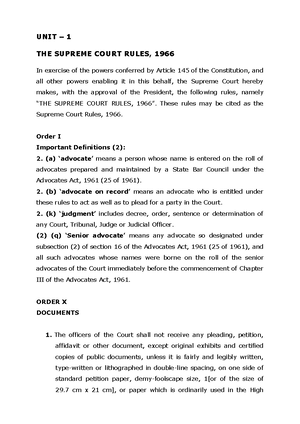 Civil procedure code notes based on previous year question papers ...