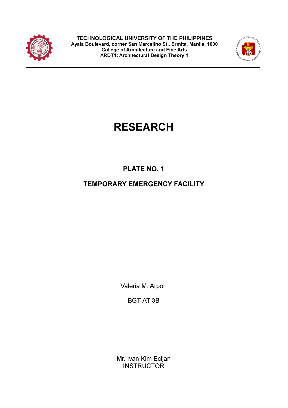 Research- Sample-3 - aaaaaaaaaaaaaaaaa - Ayala Boulevard, corner San ...