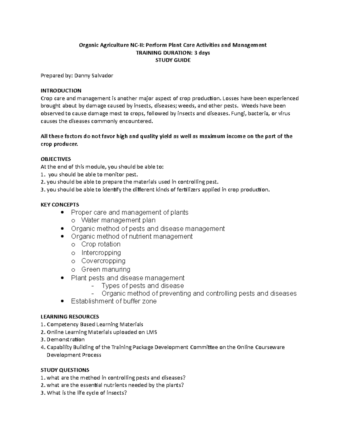 1-study-guide-template-edited-organic-agriculture-nc-ii-perform