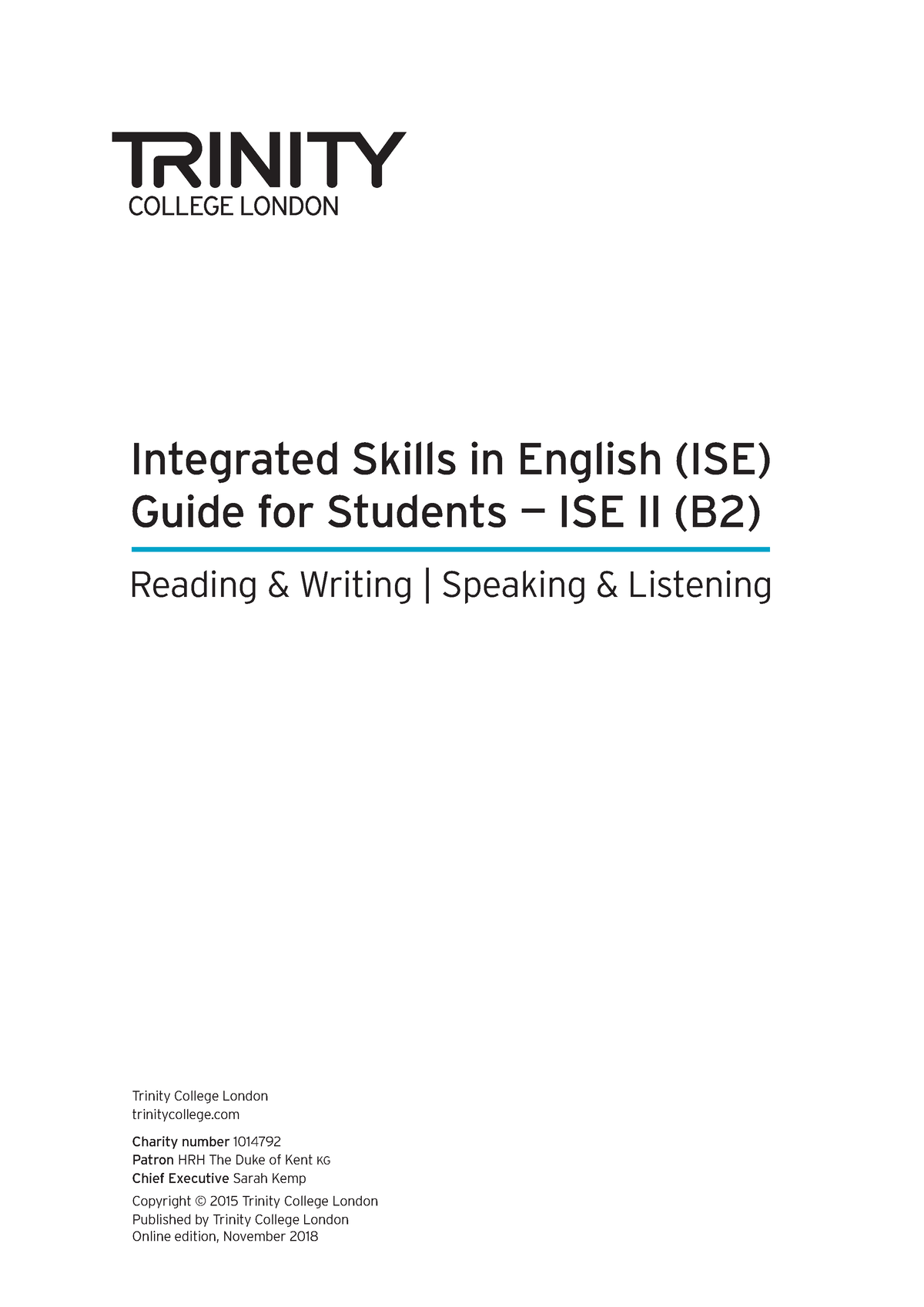 Guide For Students - ISE II - Online Edition - Integrated Skills In ...