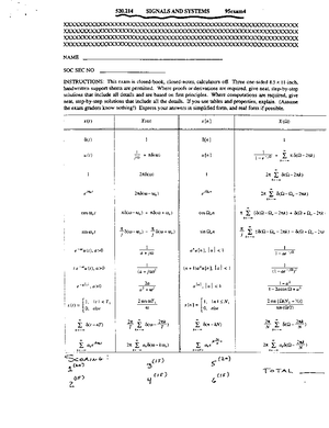 Signals Systems Spring 2023 Homework 7-1 - Spring 2023 520 - Signals ...