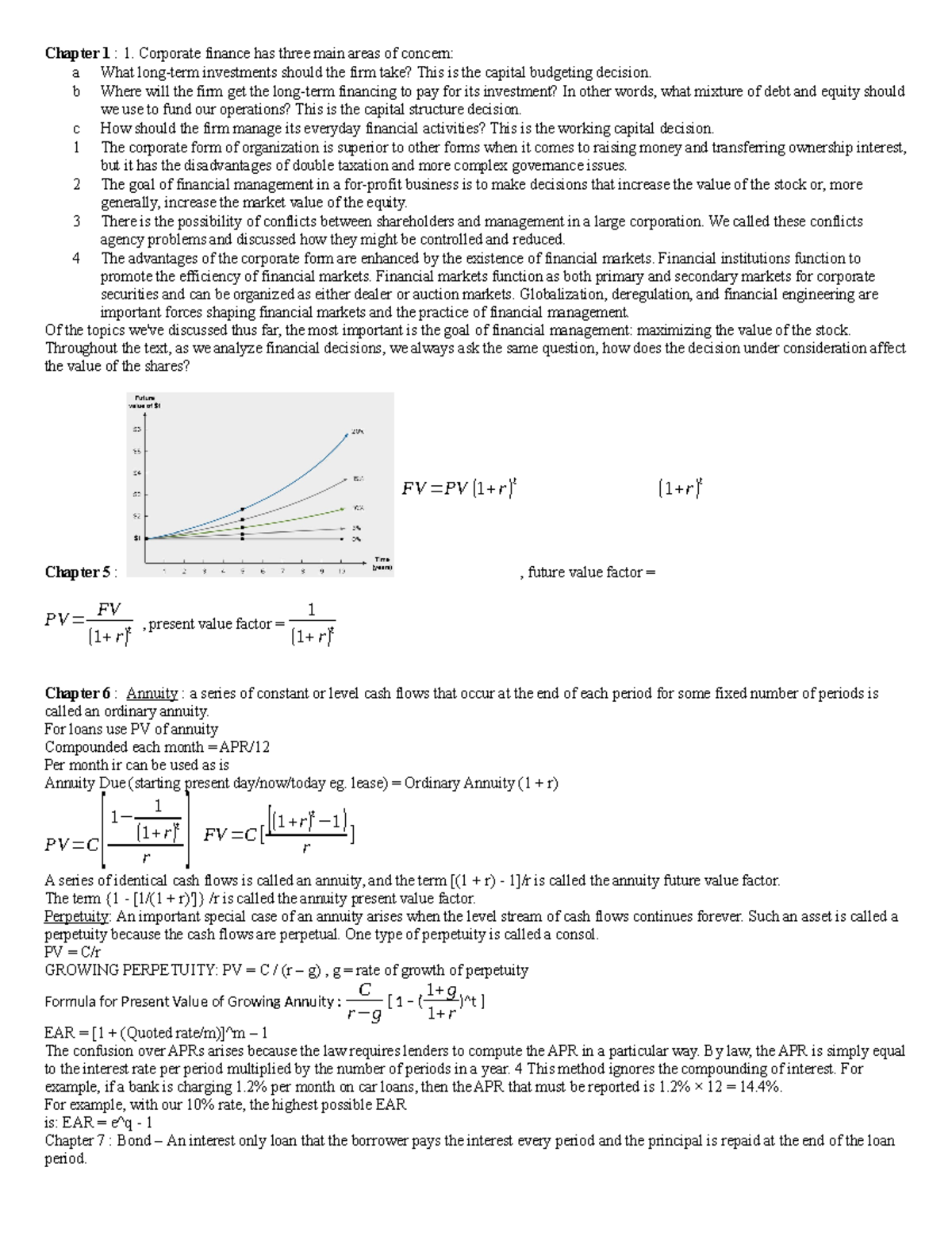 Chapter 1 - Summary Introduction to Financial Accounting - Chapter 1 : ...