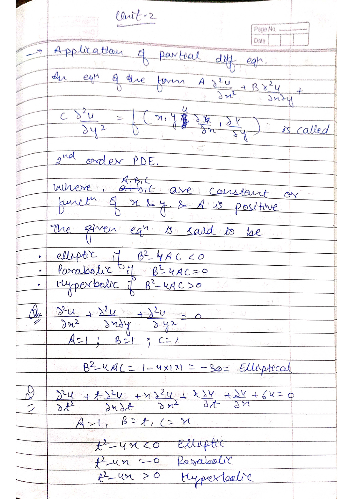 Maths M-2 - Best Notes👍 - B.tech - Studocu