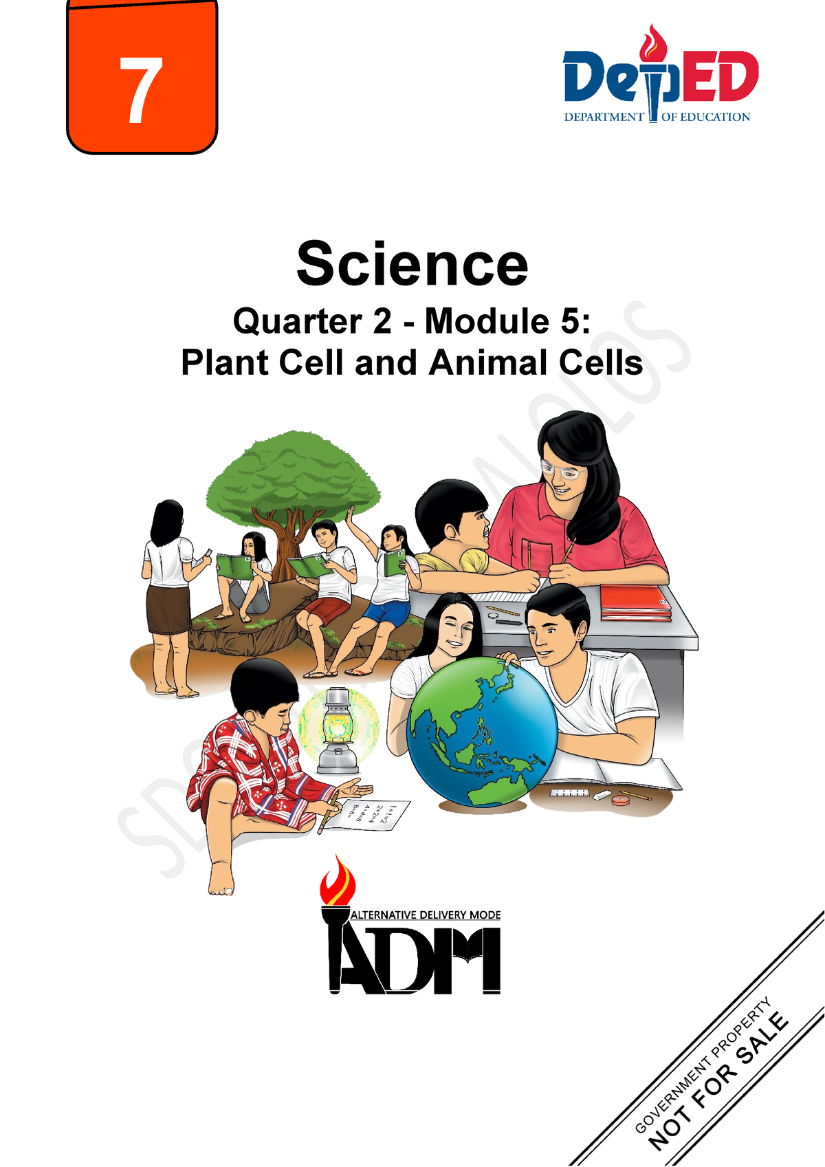 Science-7- Quarter-2- Module-5- Plant-AND- Animal- Cells - 7 Science