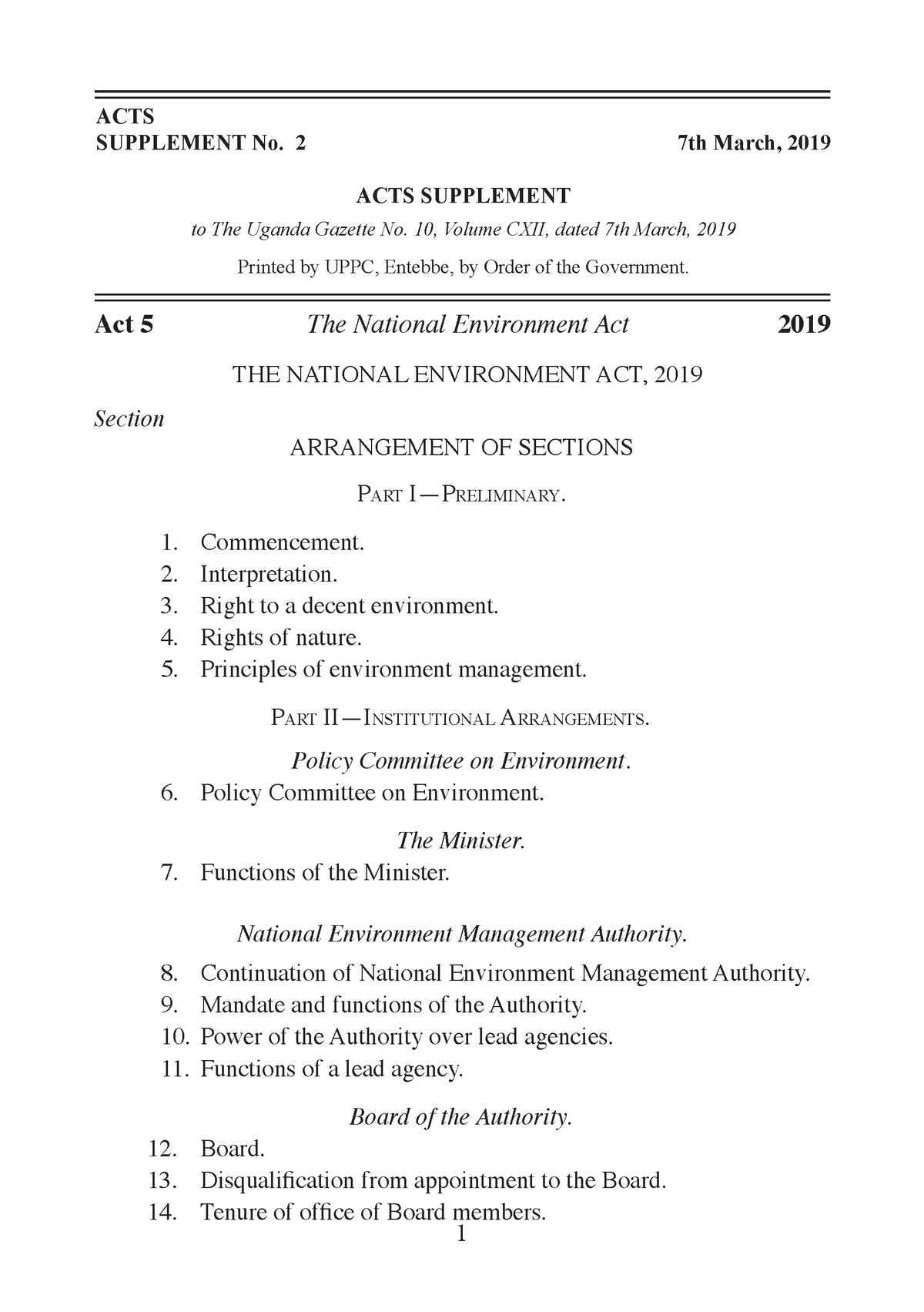 national-environment-act-no-5-of-2019-law-ucu-studocu