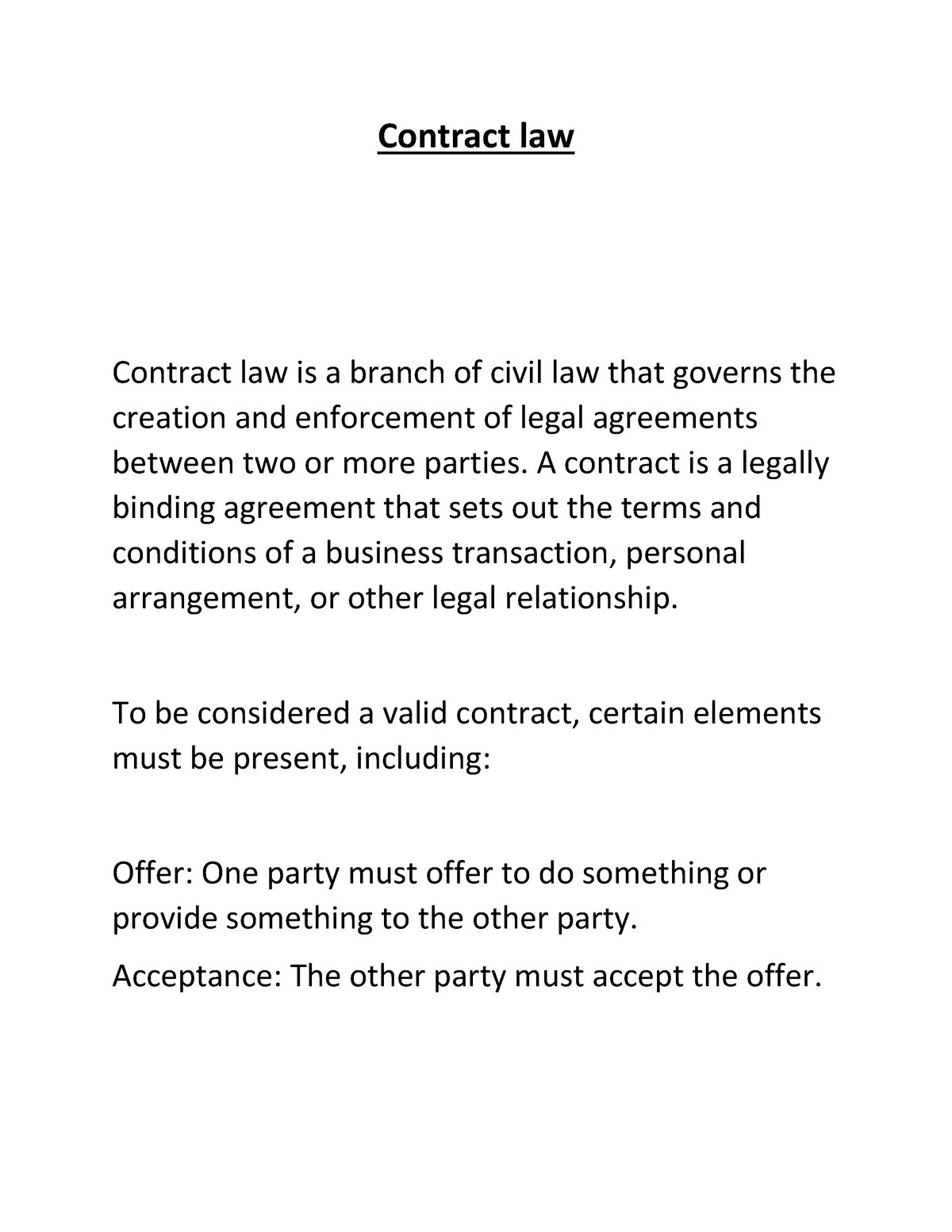 contract-law-1-contract-law-contract-law-is-a-branch-of-civil-law