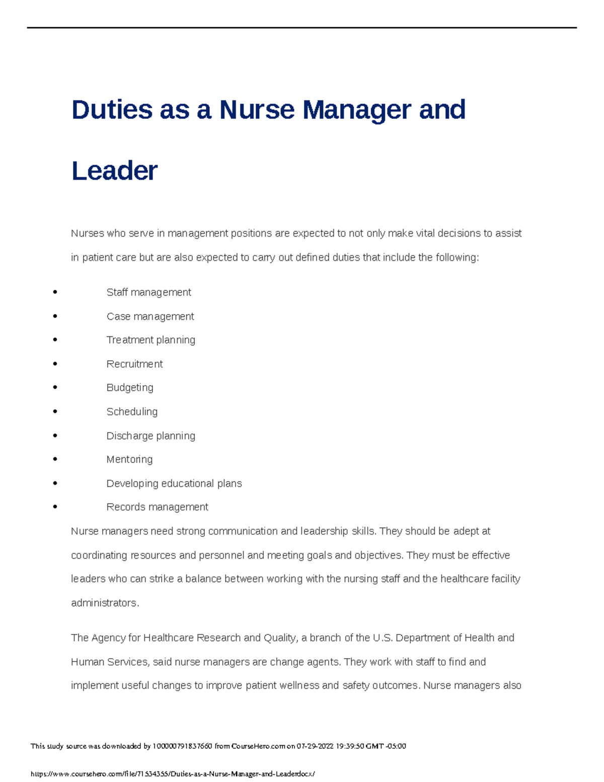 duties-as-a-nurse-manager-and-leader-duties-as-a-nurse-manager-and