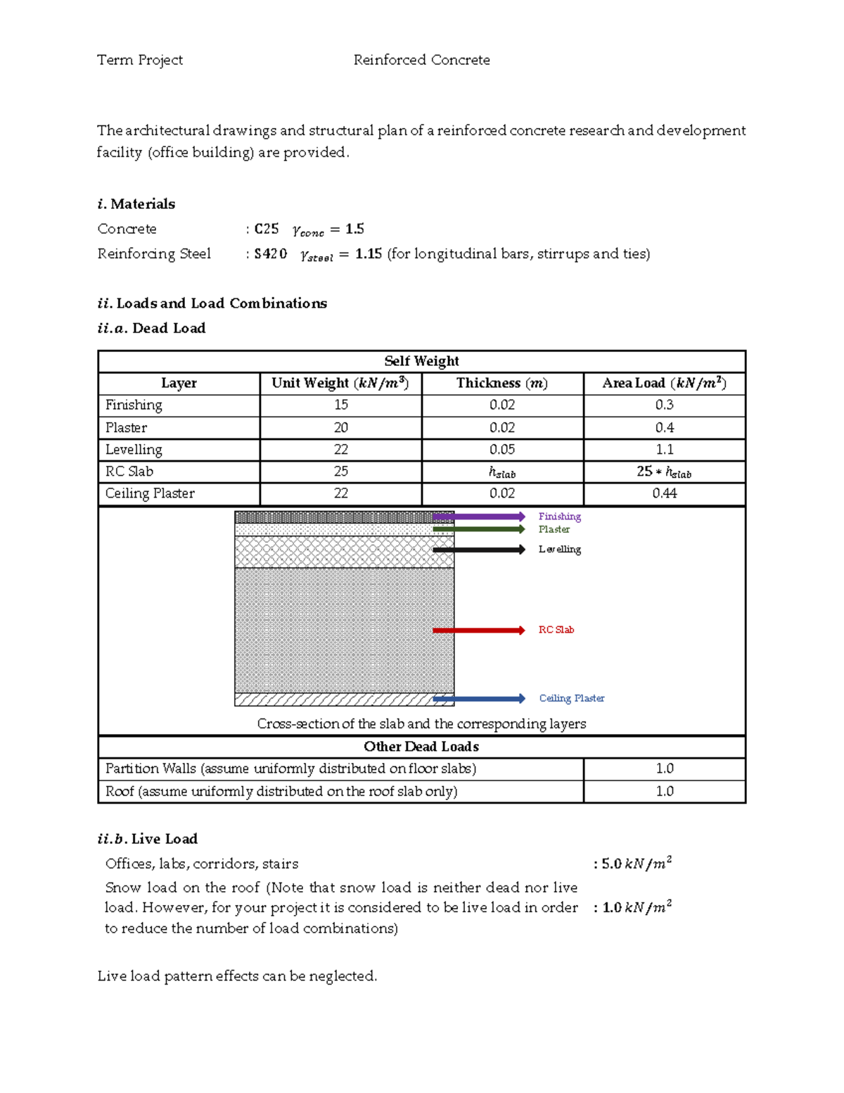 Term Project - Reinforced Concrete - BOUN - Studocu