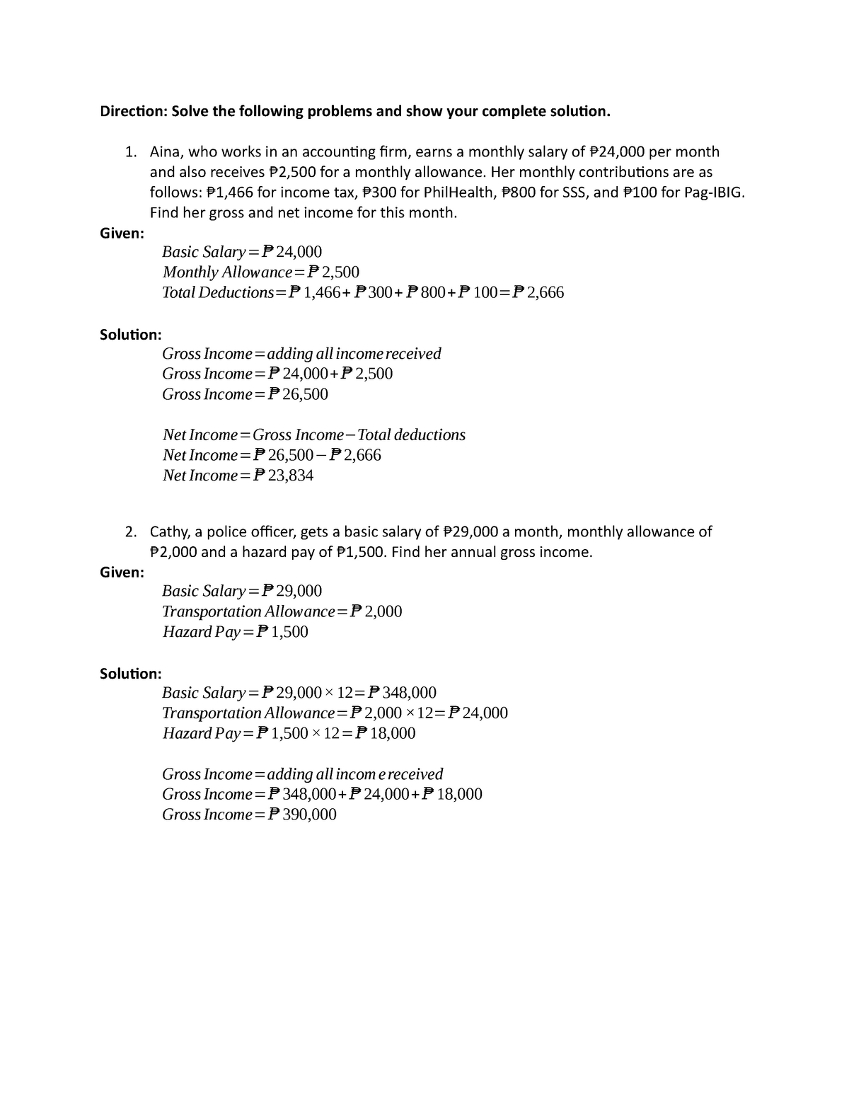 Study Material 12 Business Math Grade 11 - Masters in Business ...