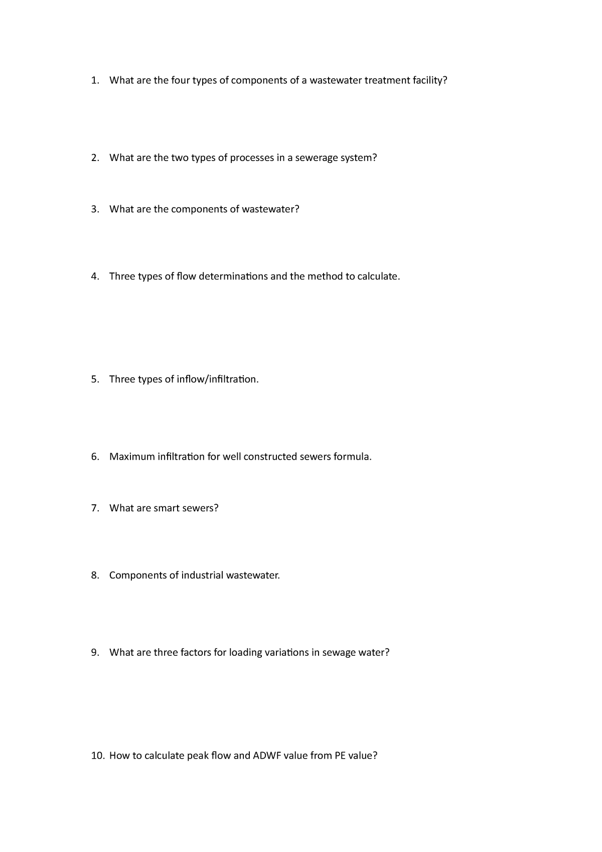 wastewater-revision-what-are-the-four-types-of-components-of-a