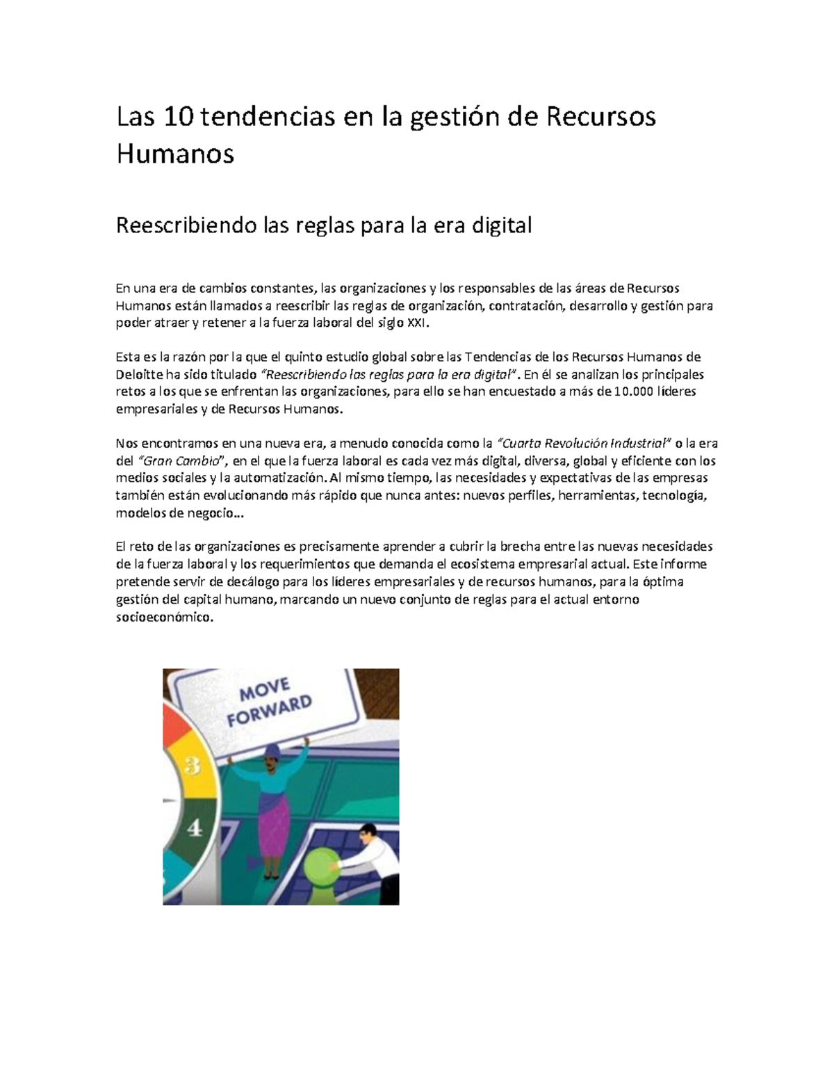 Las 10 Tendencias En La Gestión De Recursos Humanos - Marketing I ...