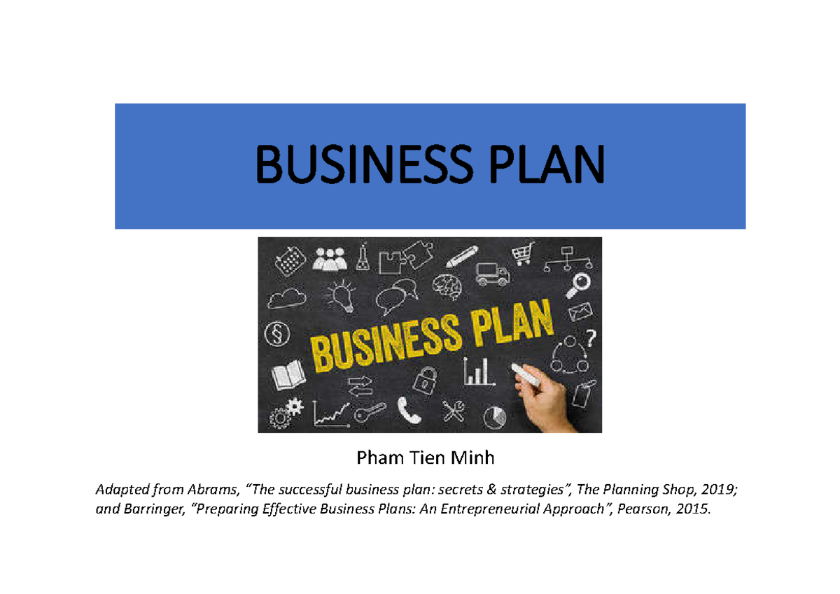 successful business plan rhonda abrams pdf