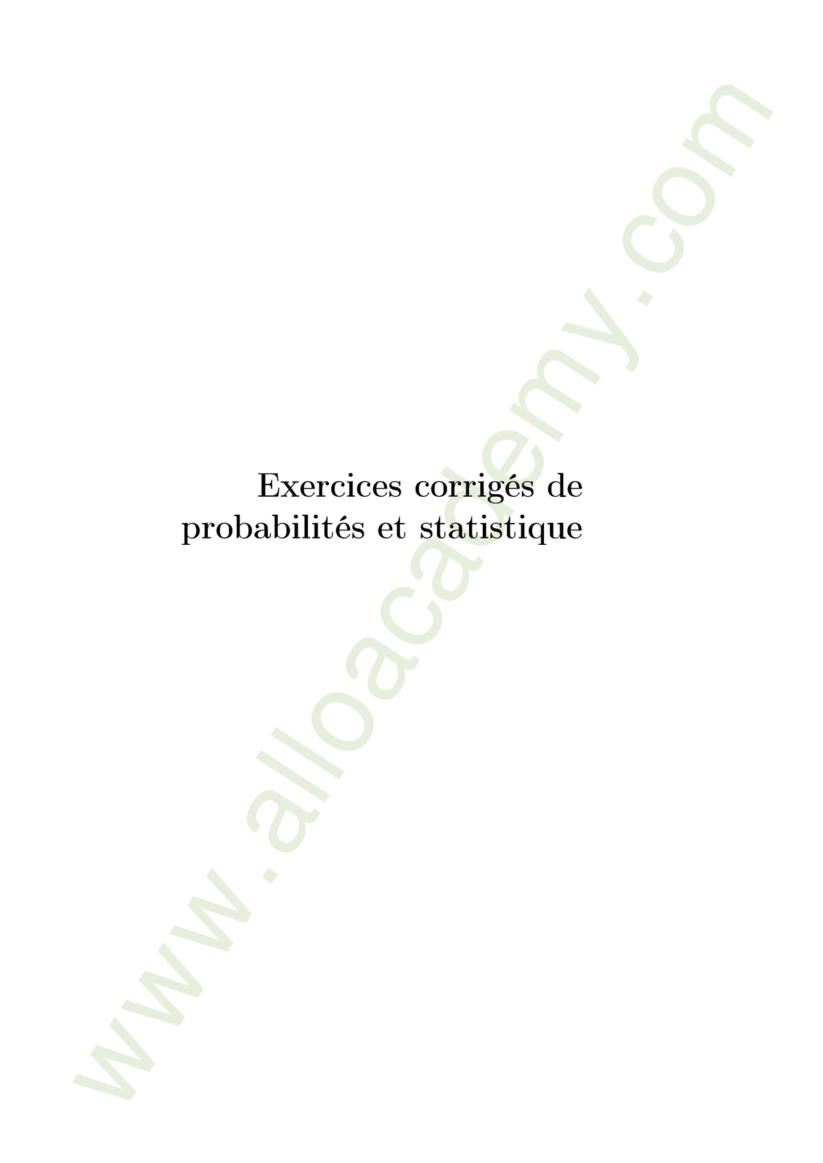 Probabilités-et-statistiques-exercices-05 (www - Exercices Corrigés De ...