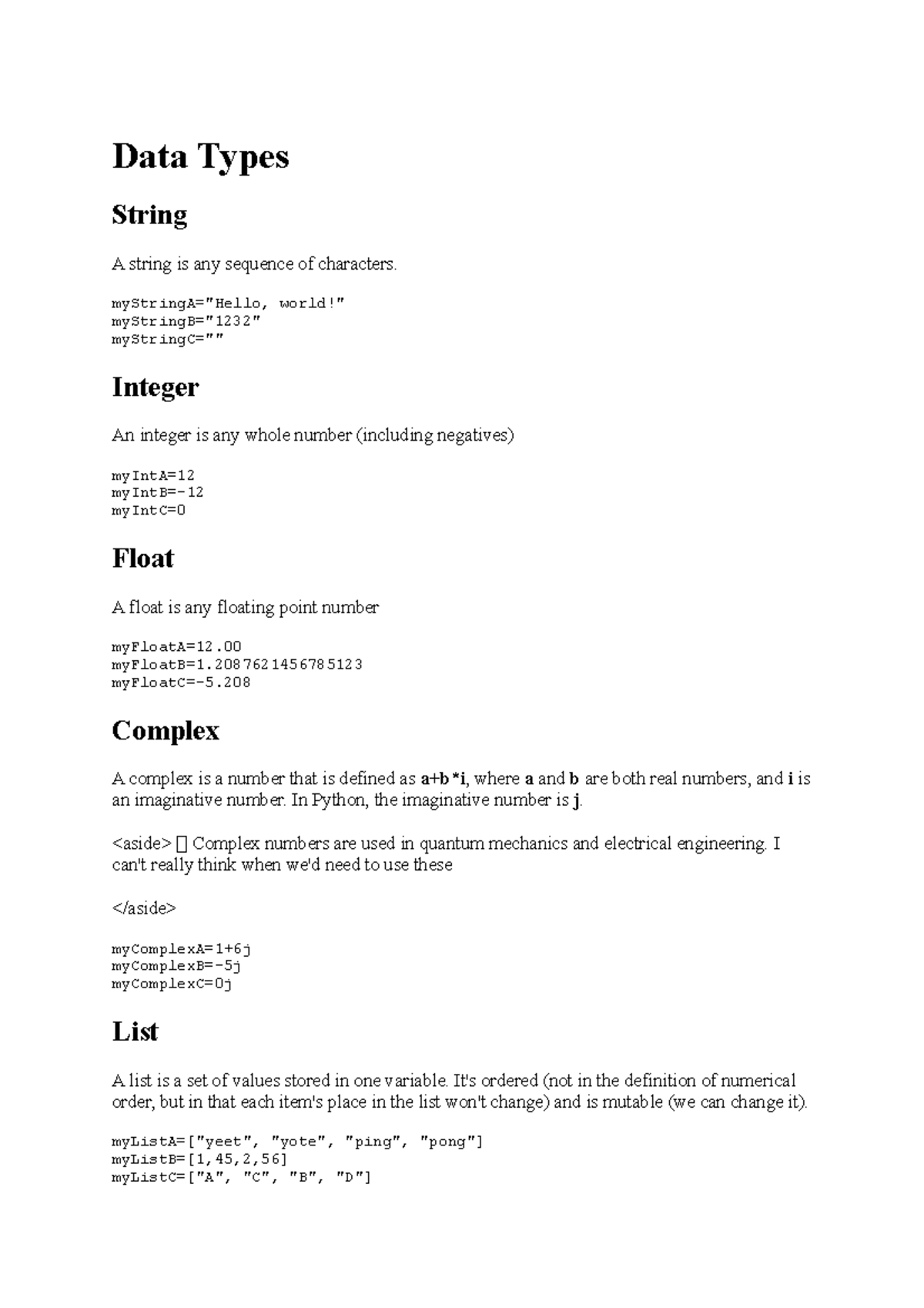 data-types-in-python-lecture-notes-data-types-string-a-string-is-any-sequence-of-characters