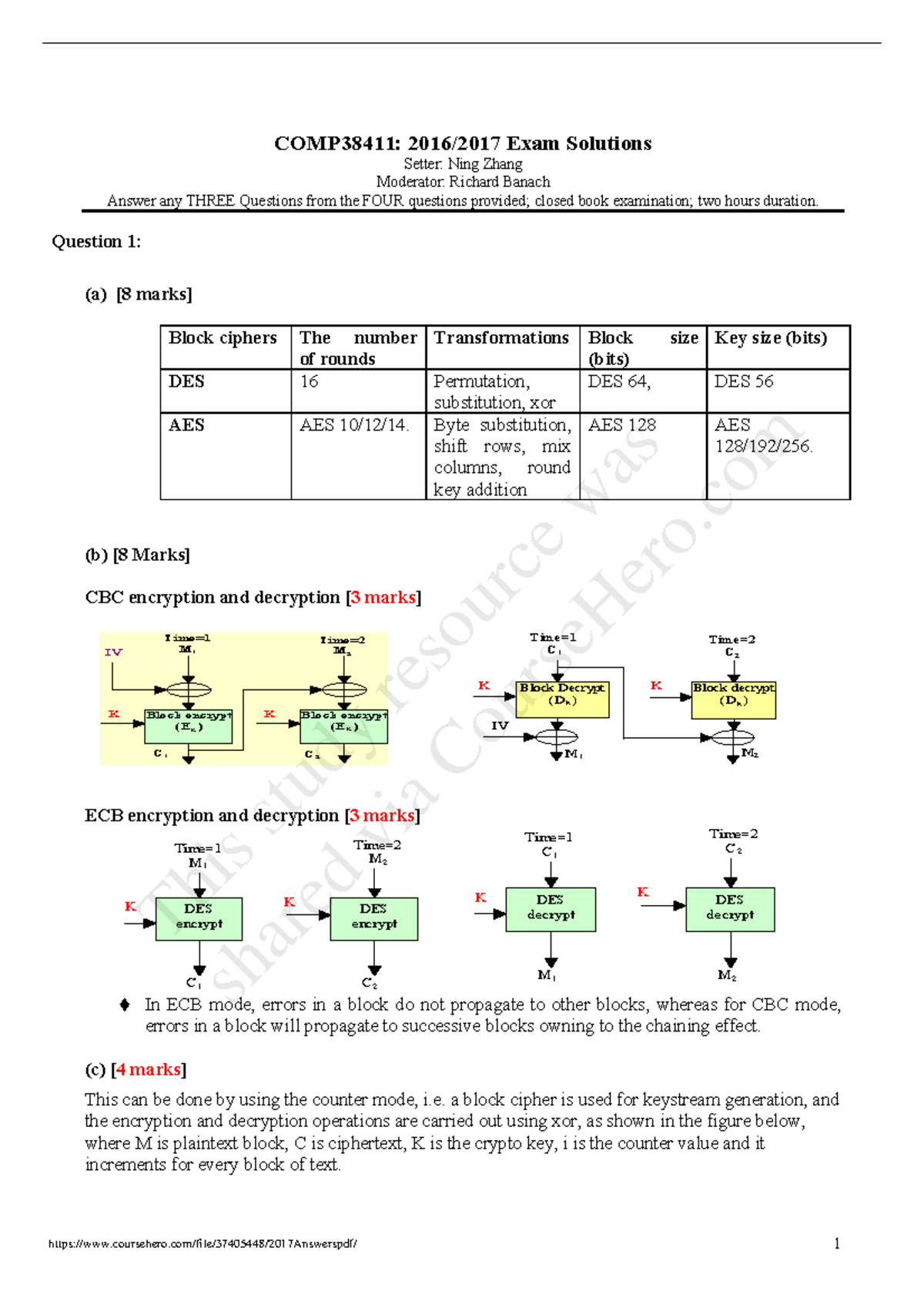 Pdf-3 - Lecture Notes - COMP38411: 2016/2017 Exam Solutions Setter ...