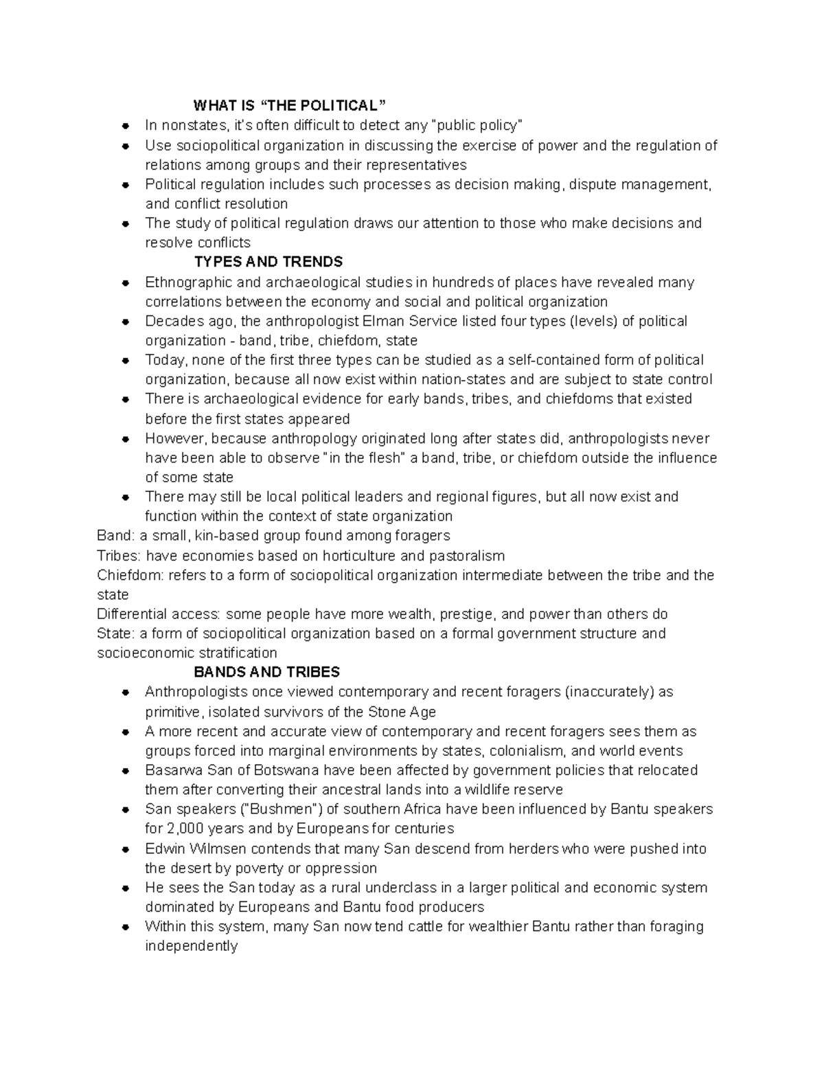 anth1006-ch17-lecture-notes-ch17-what-is-the-political-in