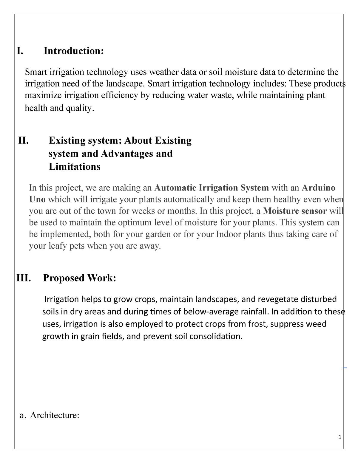 SOIL Irrigation - I. Introduction: Smart irrigation technology uses ...