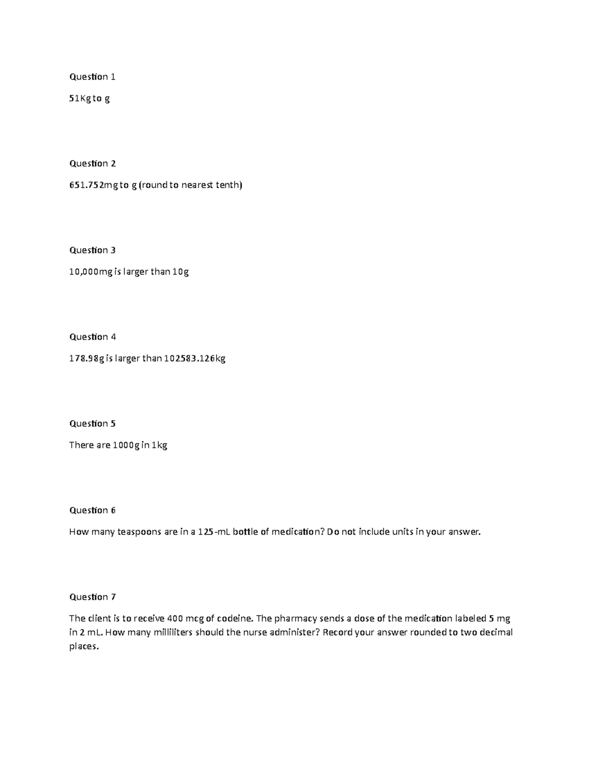 practice-med-math-51kg-to-g-question-2-651-to-g-round-to-nearest