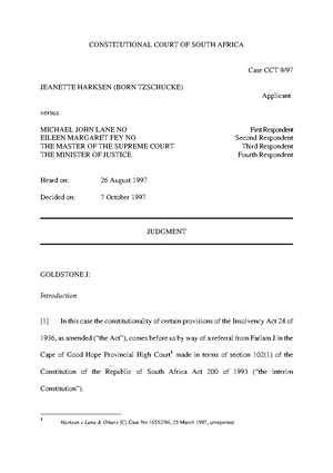 Human RIghts 2023(Assignment) Final - 1 of 2 UNIVERSITY OF KWAZULU ...