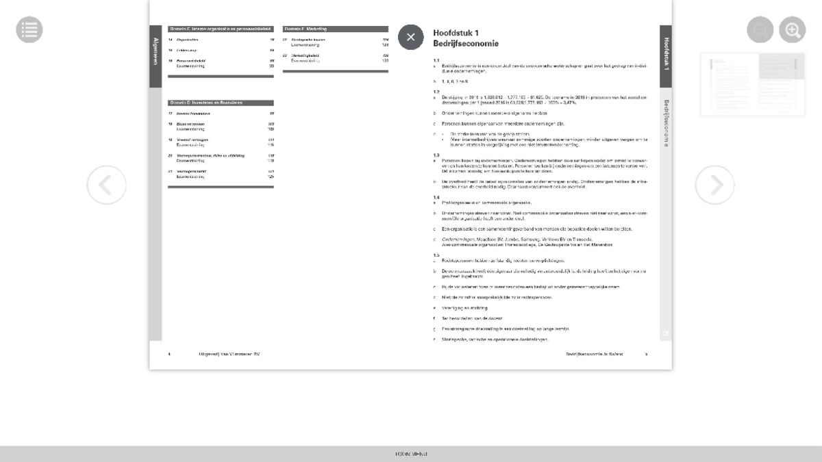 Uitwerkingen H1 - antwoorden h1 - foii:I· 14 Organisatie• Streteglsche