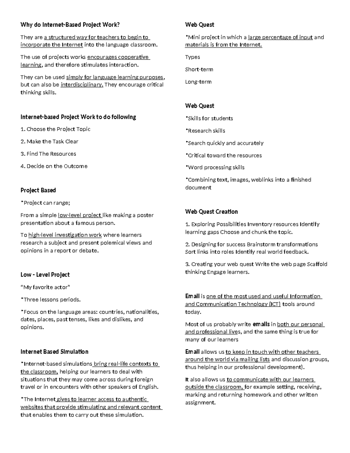 Inbound 252102014 0046622248 - Why do Internet-Based Project Work? They ...