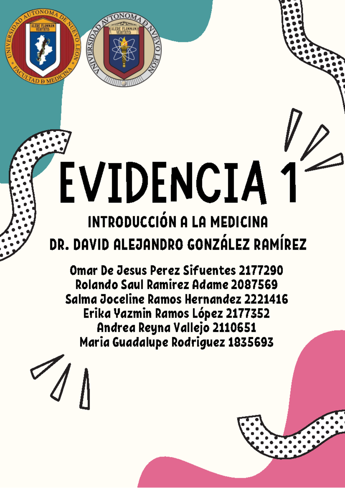 Evidencia 1 IntroduccióN - INTRODUCCIÓN A LA MEDICINA EVIDENCIA - Omar ...