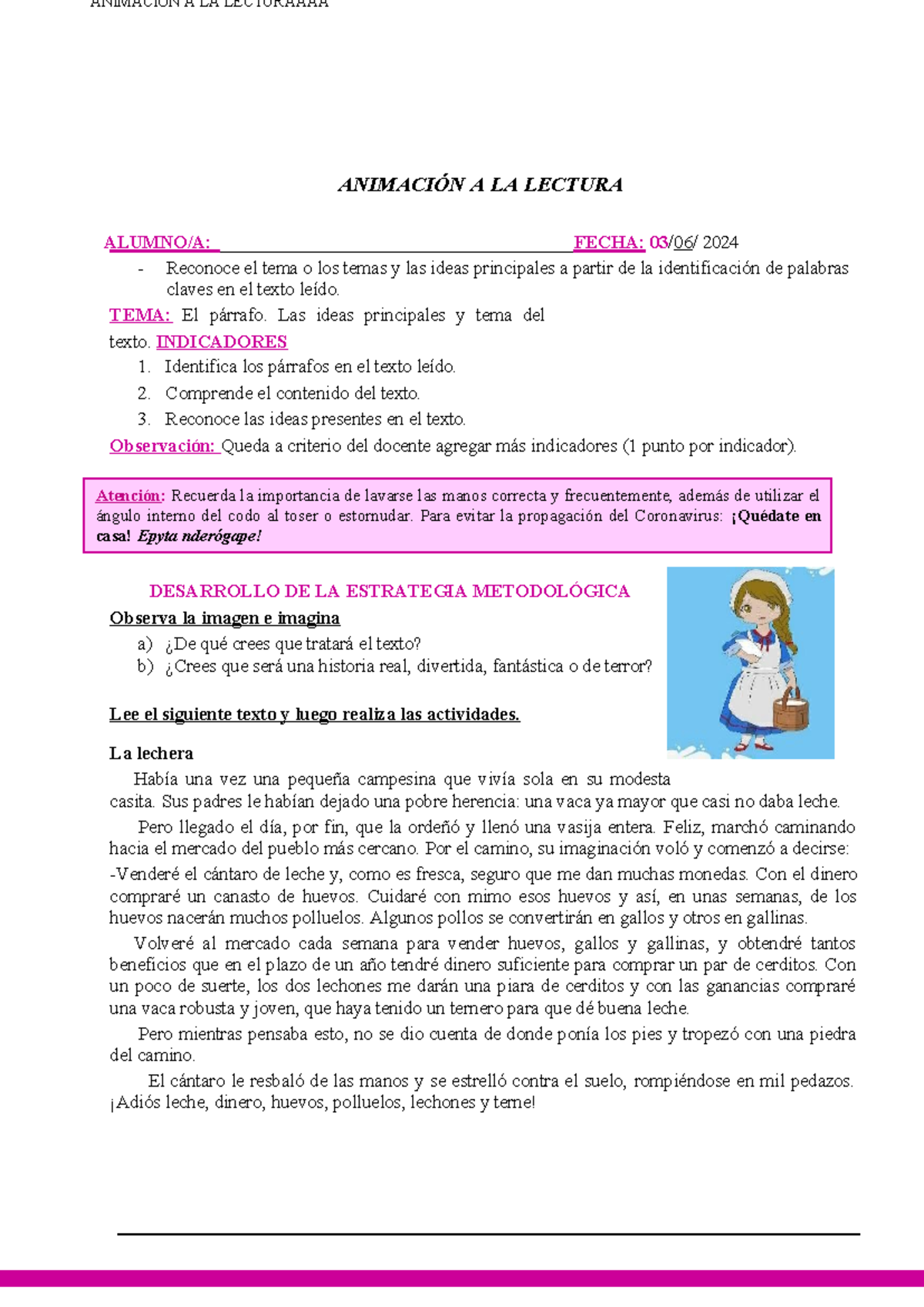 Octavoanimación A LA Lectura - ANIMACIÓN A LA LECTURAAAA ANIMACIÓN A LA ...
