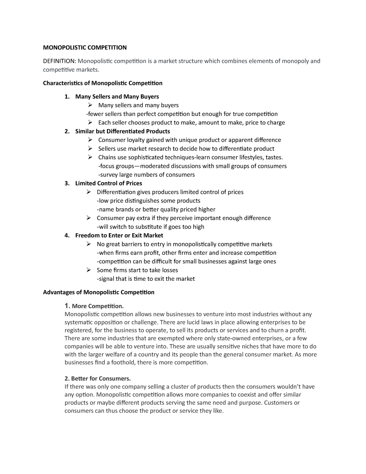 monopolistic-competition-characteristics-of-monopolistic-competition