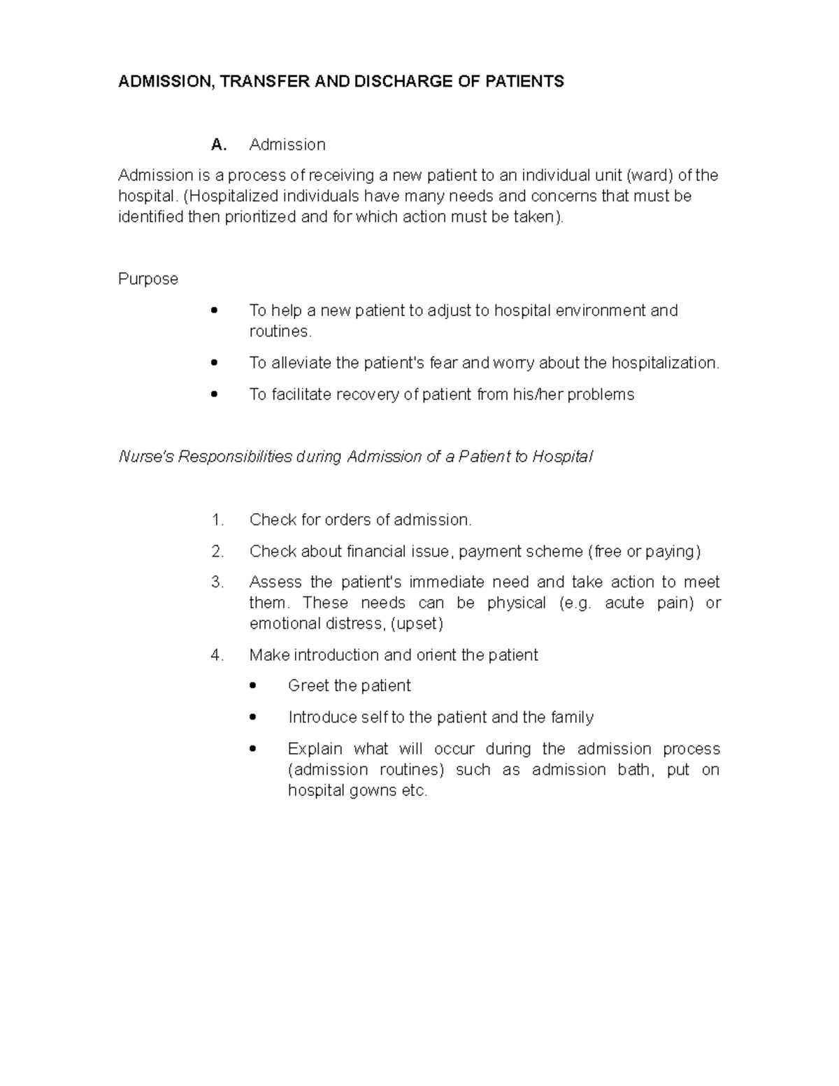 admission-transfer-and-discharge-of-patient-admission-transfer-and