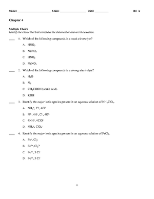 Chapter 4 test bank - this document contain an helpful revision and ...