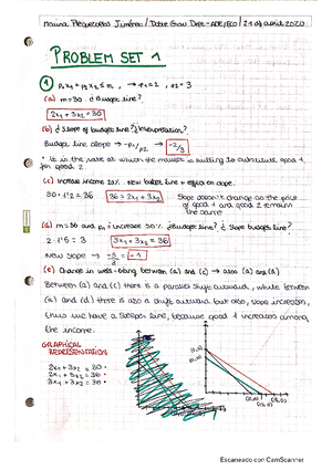 Problem SET 5 - Apuntes Microeconomia. Año 2021-2022. Sirven para ...