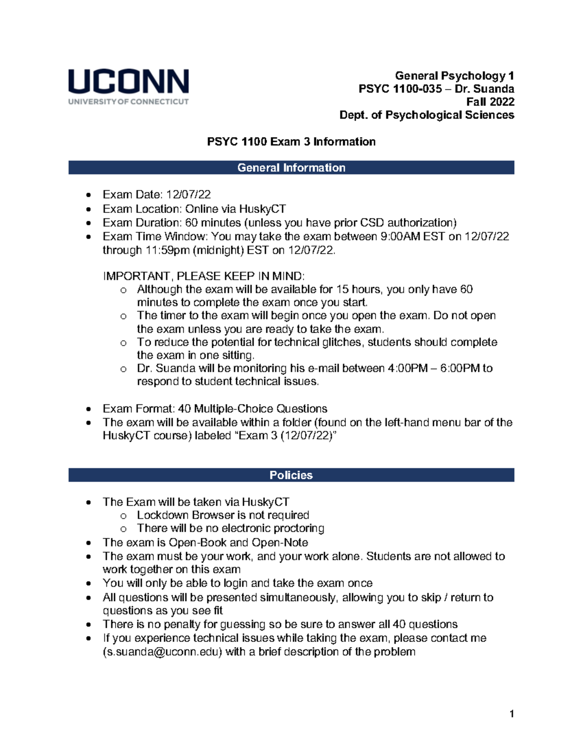 Psyc 1100 Uconn 89 - cbe69kp