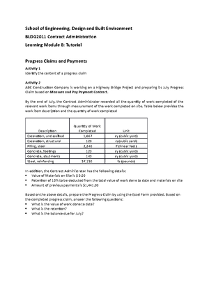 Sustainable Assessment 3 - Combustible Cladding SUSTAIINABLE ASSESSMENT ...