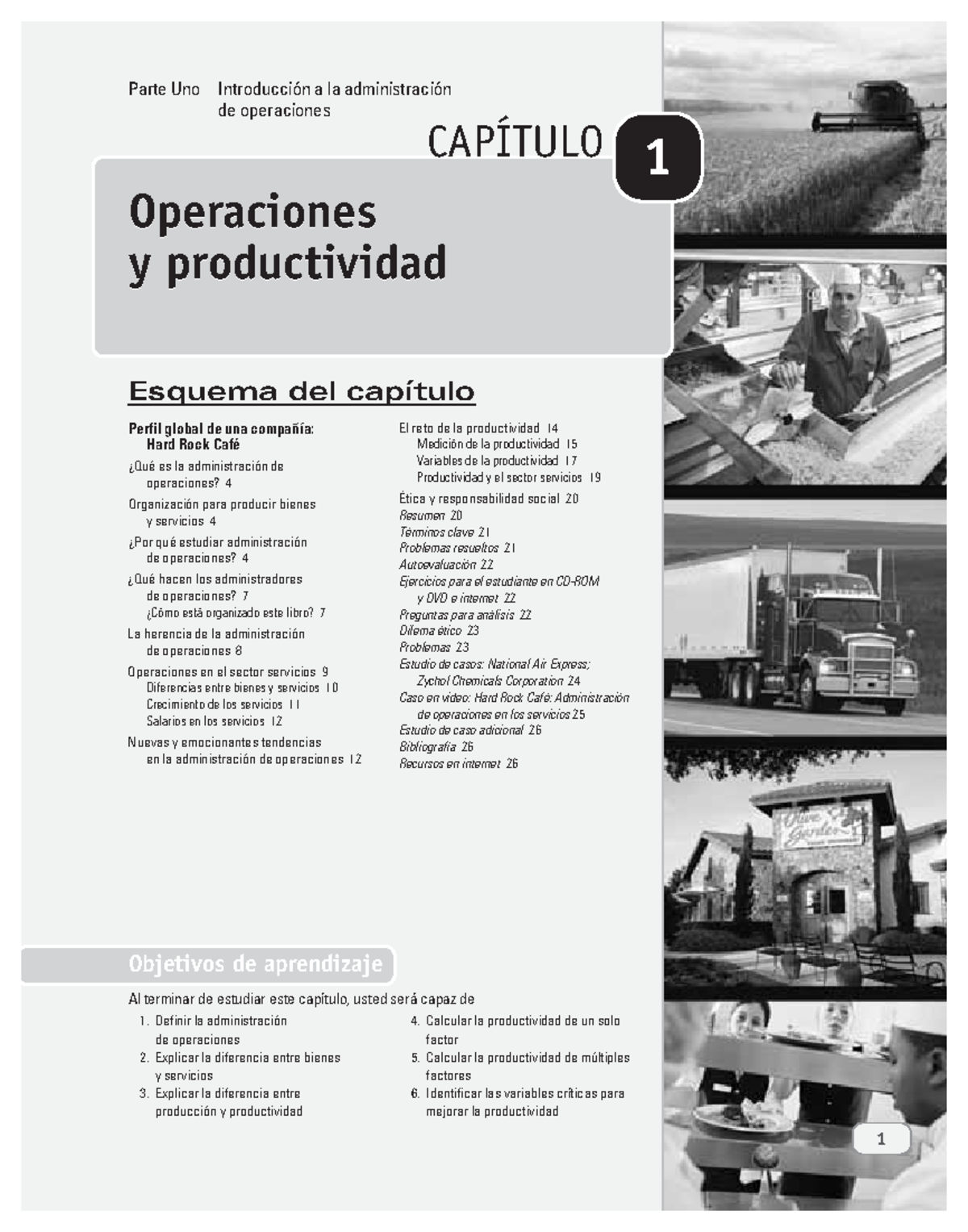 Capítulo 1 Principios De Administración De Operaciones - CAPÍTULO ...