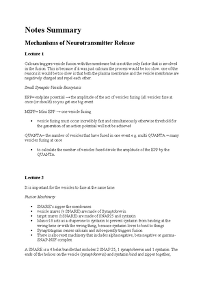 Quiz 1 study - notes - Module 2: Neural Stem Cells Lecture 1 ...