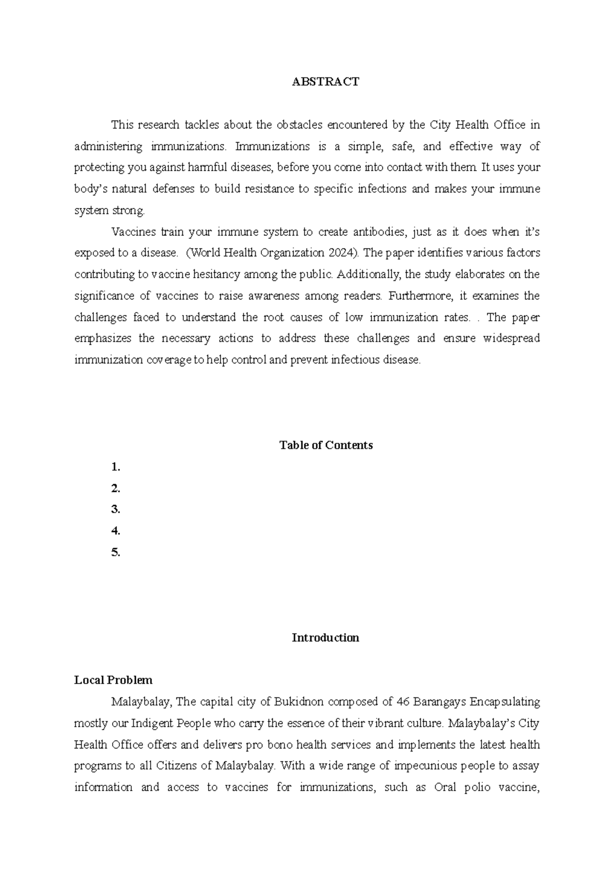 Contemporary-draft - .......... - ABSTRACT This research tackles about ...