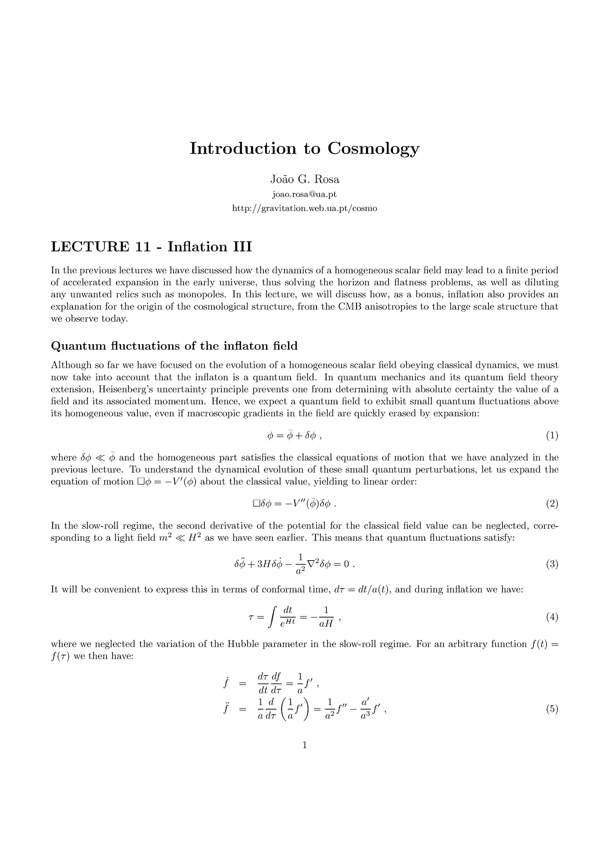 Physics : Introduction To Cosmology - Cosmology Is The Study Of The ...