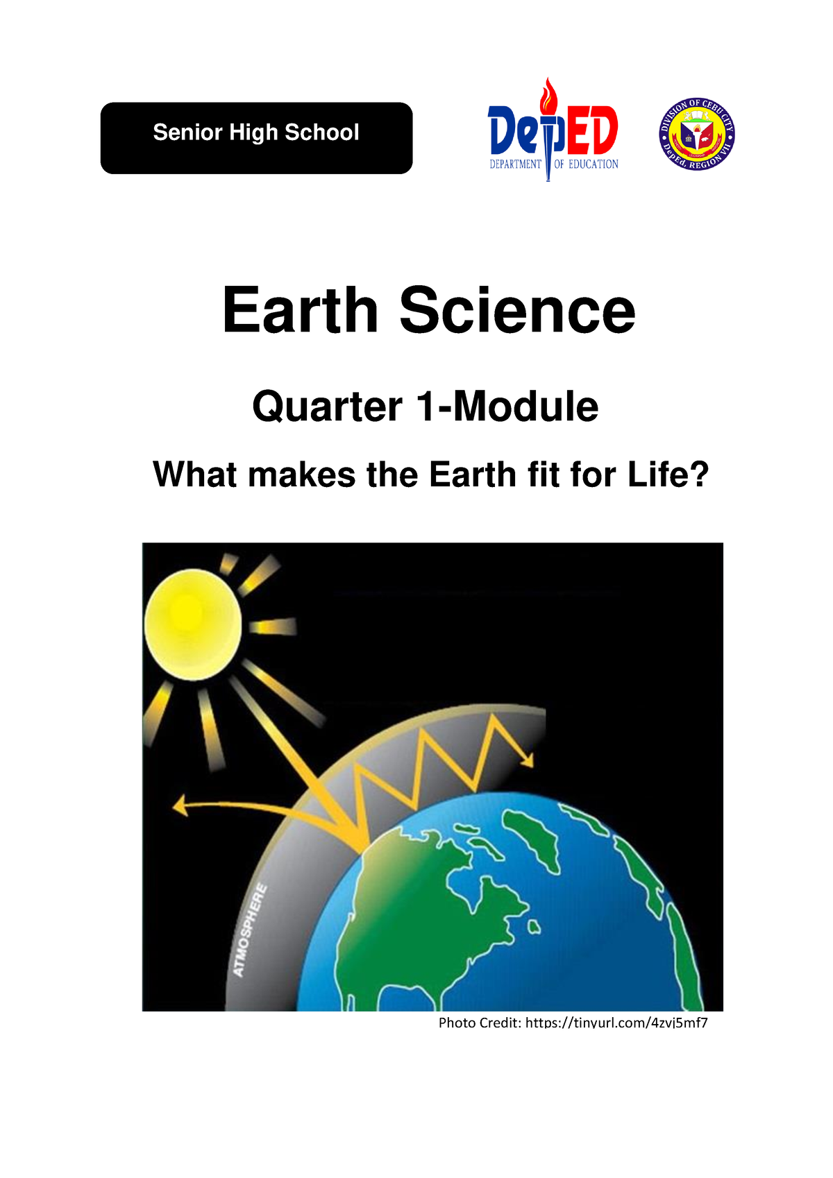 Earth-Science Q1M1 - Module for earth science quarter 1 module 1 ...