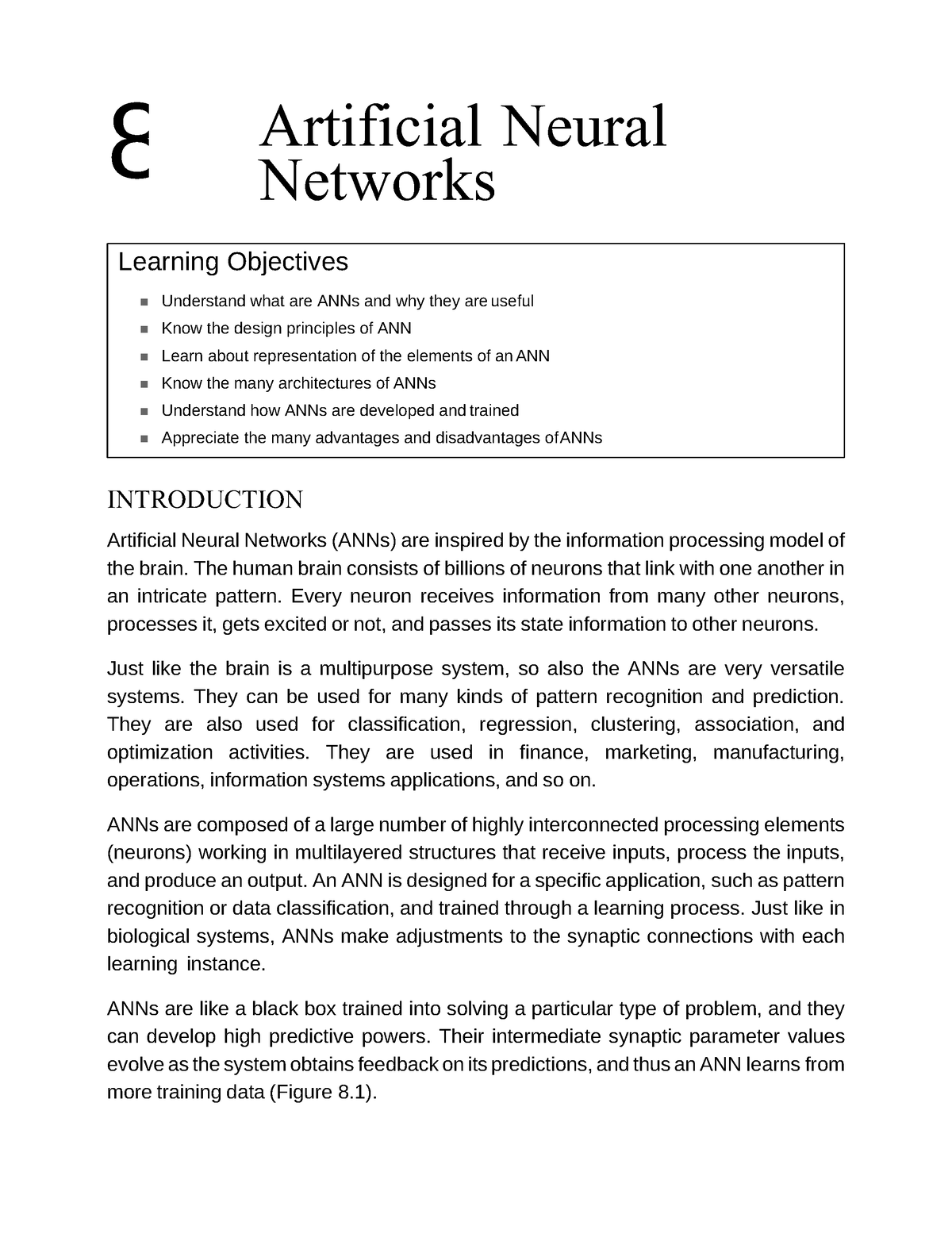 artificial neural network thesis pdf