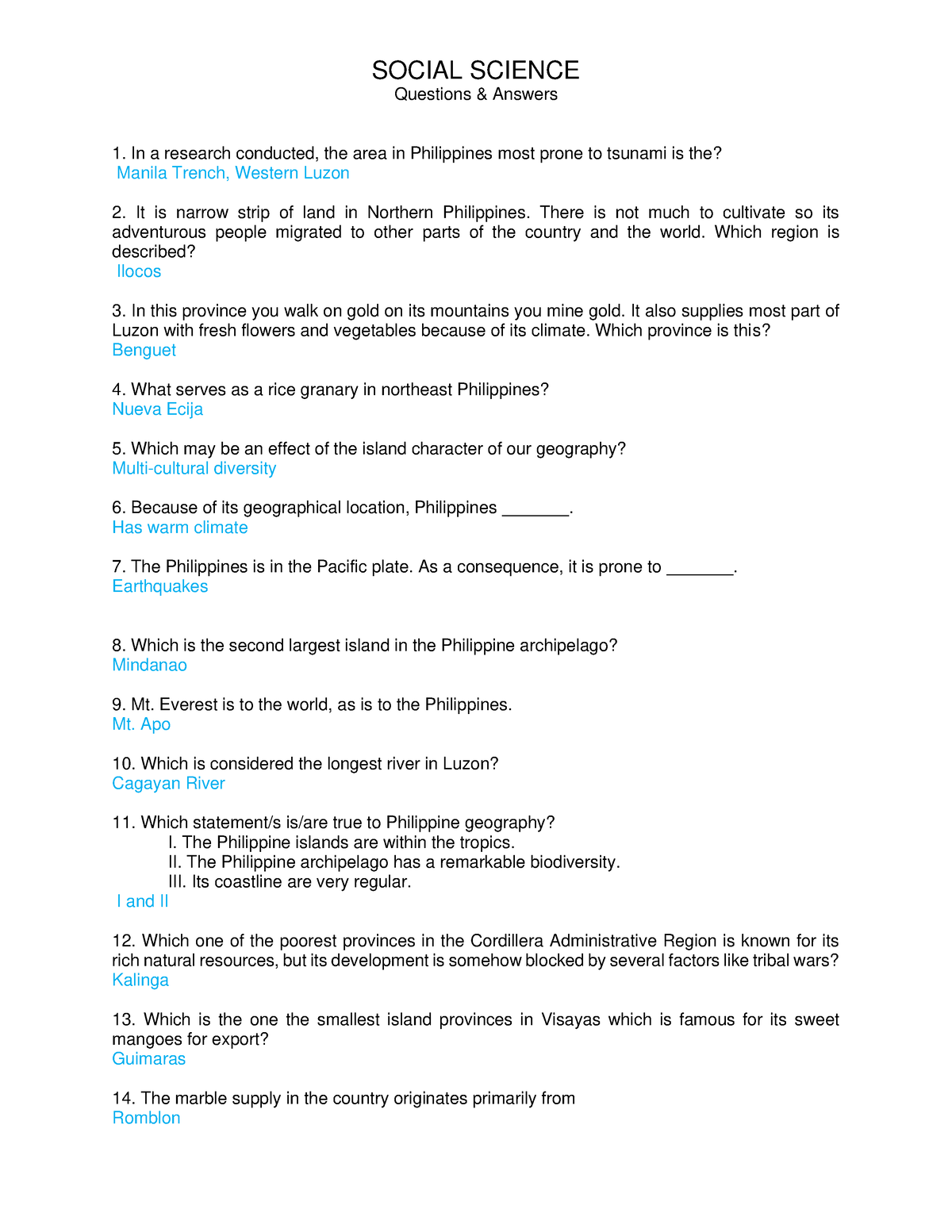 examples of research questions social sciences