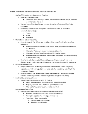 Exam Three Filled Out - Steineck - Interpersonal Communication Comm 315 ...